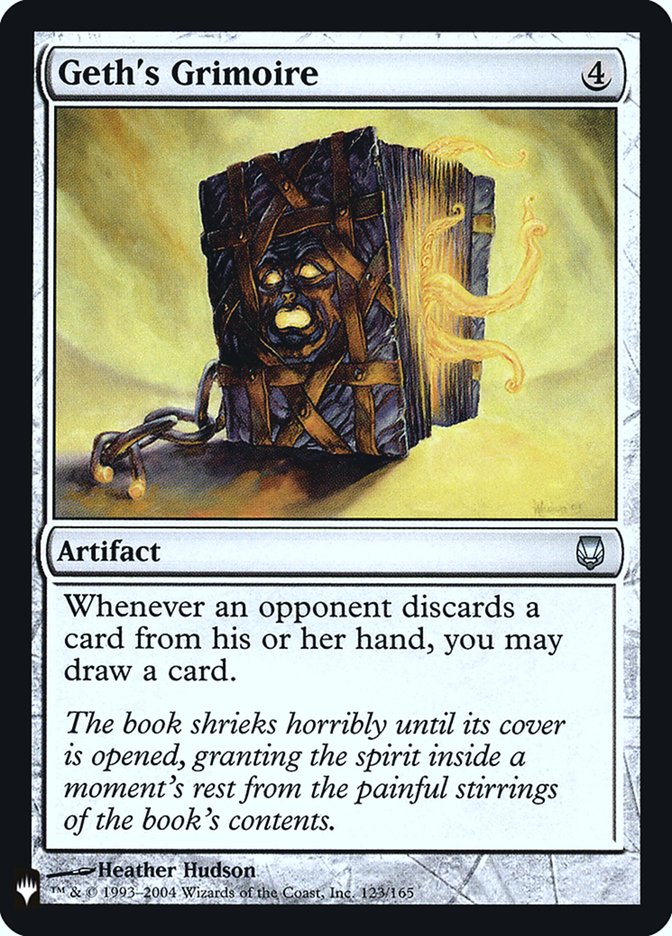 Geth's Grimoire [Mystery Booster] Magic: The Gathering
