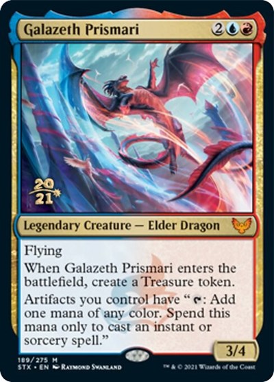 Galazeth Prismari [Strixhaven: School of Mages Prerelease Promos] Magic: The Gathering