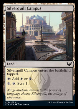 Silverquill Campus [Strixhaven: School of Mages] Magic: The Gathering