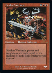 Keldon Warlord (Retro) [30th Anniversary Edition] Magic: The Gathering