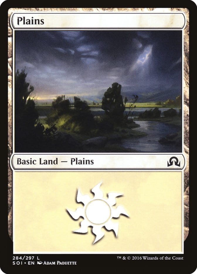 Plains (284) [Shadows over Innistrad] Magic: The Gathering