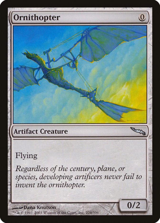 Ornithopter [Mirrodin] Magic: The Gathering