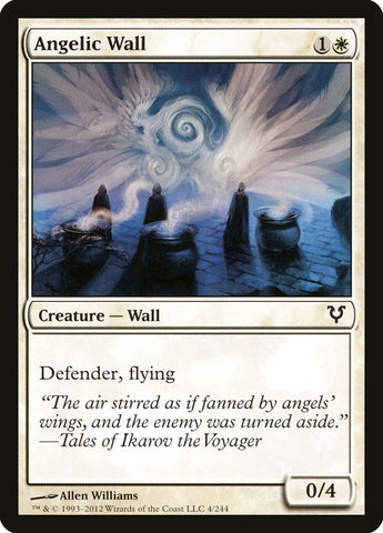 Angelic Wall [Avacyn Restored] Magic: The Gathering
