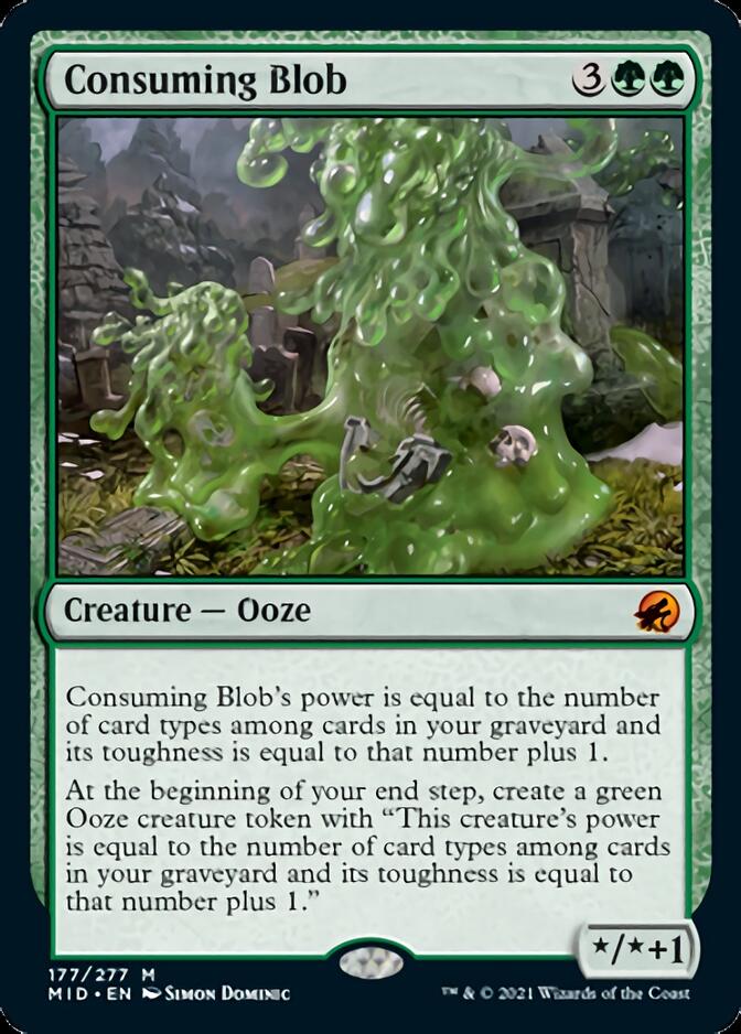 Consuming Blob [Innistrad: Midnight Hunt] Magic: The Gathering