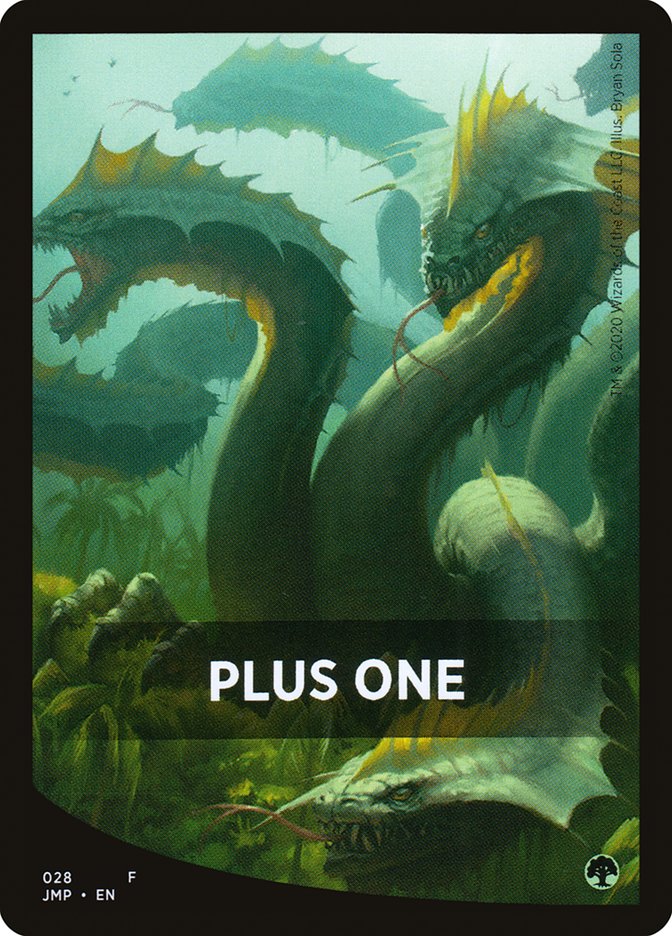 Plus One Theme Card [Jumpstart Front Cards] Magic: The Gathering