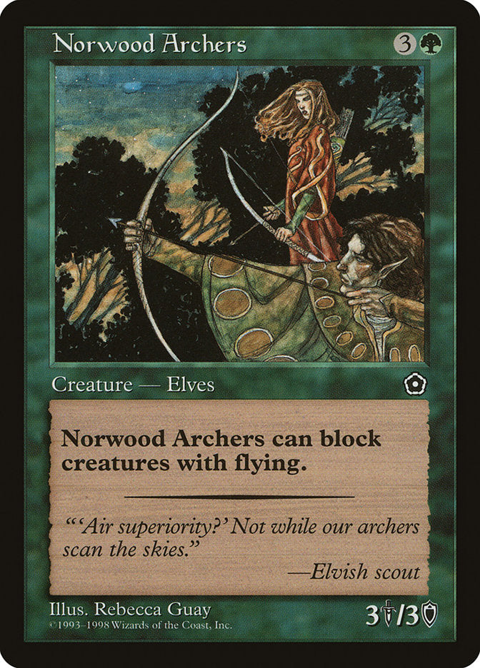 Norwood Archers [Portal Second Age] Magic: The Gathering