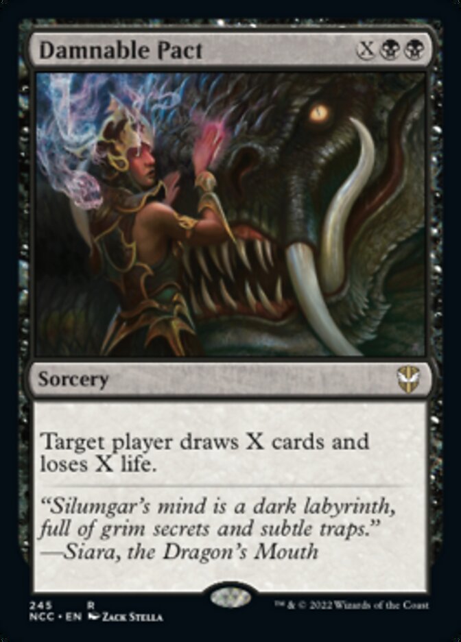 Damnable Pact [Streets of New Capenna Commander] Magic: The Gathering