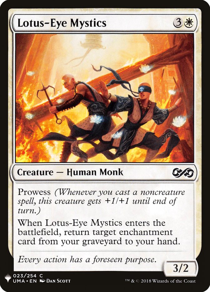 Lotus-Eye Mystics [Mystery Booster] Magic: The Gathering