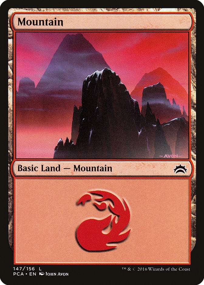 Mountain (147) [Planechase Anthology] Magic: The Gathering