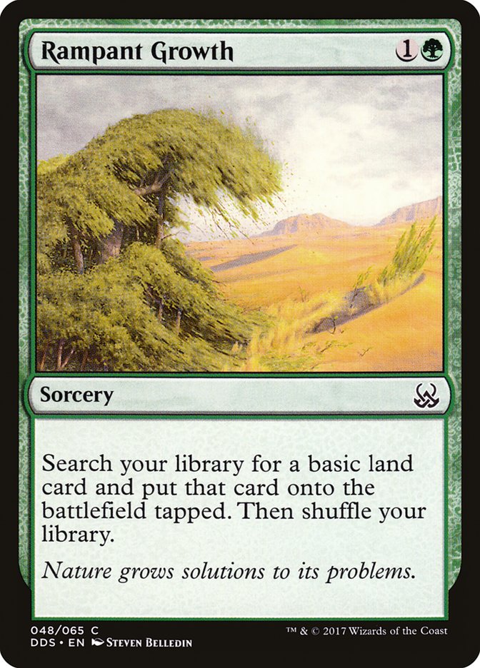 Rampant Growth [Duel Decks: Mind vs. Might] Magic: The Gathering