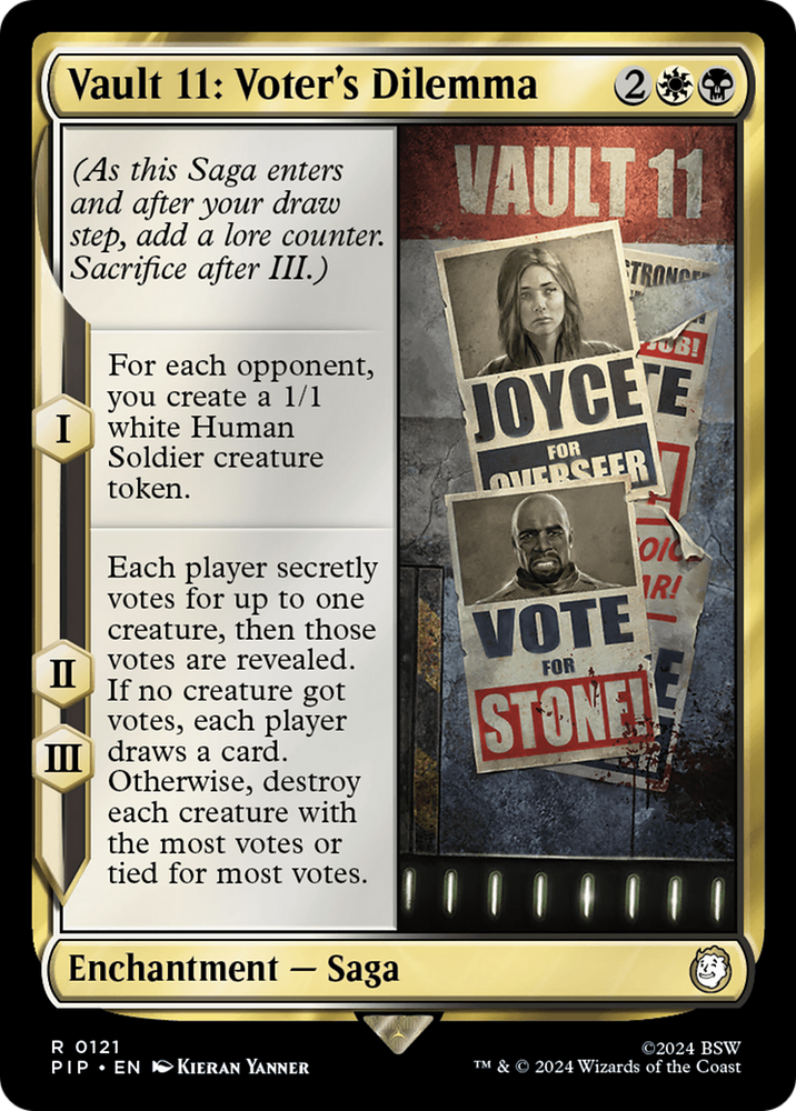 Vault 11: Voter's Dilemna [Fallout] Magic: The Gathering
