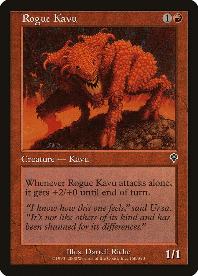 Rogue Kavu [Invasion] Magic: The Gathering