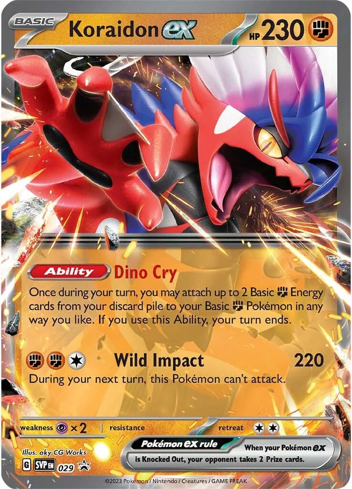 Koraidon ex (029) [Scarlet & Violet: Black Star Promos] Pokémon