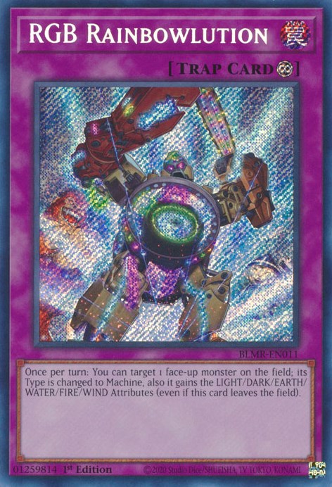 RGB Rainbowlution [BLMR-EN011] Secret Rare - Yugioh Cards For Your TCG Needs!