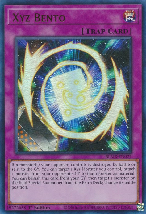 Xyz Bento [BLMR-EN027] Ultra Rare - Yugioh Cards For Your TCG Needs!