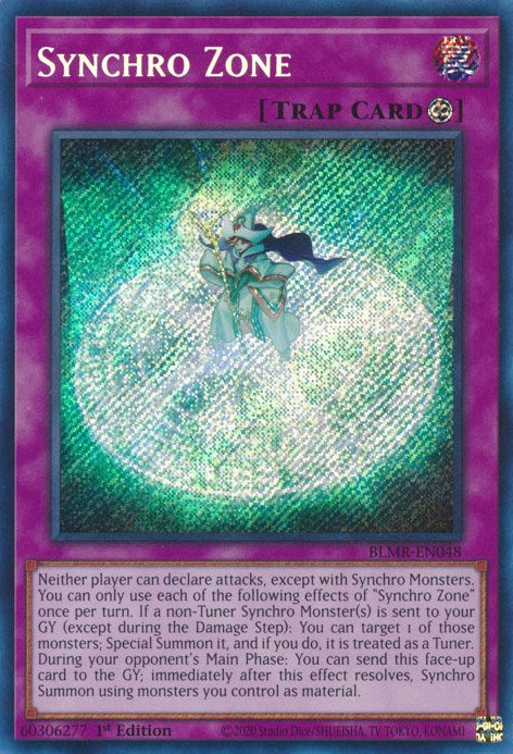 Synchro Zone [BLMR-EN048] Secret Rare - Yugioh Cards For Your TCG Needs!