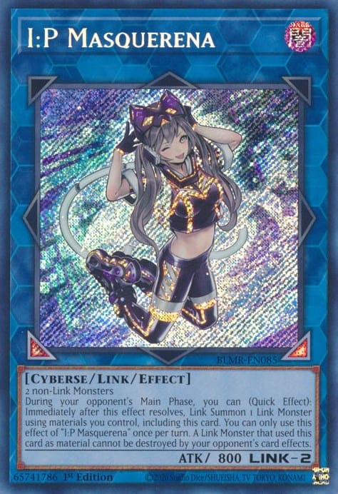 I:P Masquerena [BLMR-EN085] Secret Rare - Yugioh Cards For Your TCG Needs!