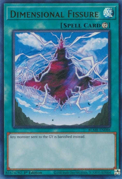 Dimensional Fissure [BLMR-EN088] Ultra Rare - Yugioh Cards For Your TCG Needs!