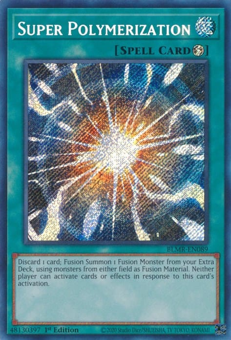 Super Polymerization [BLMR-EN089] Secret Rare - Yugioh Cards For Your TCG Needs!
