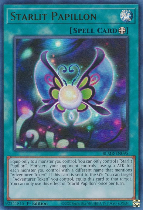 Starlit Papillon [BLMR-EN095] Ultra Rare - Yugioh Cards For Your TCG Needs!