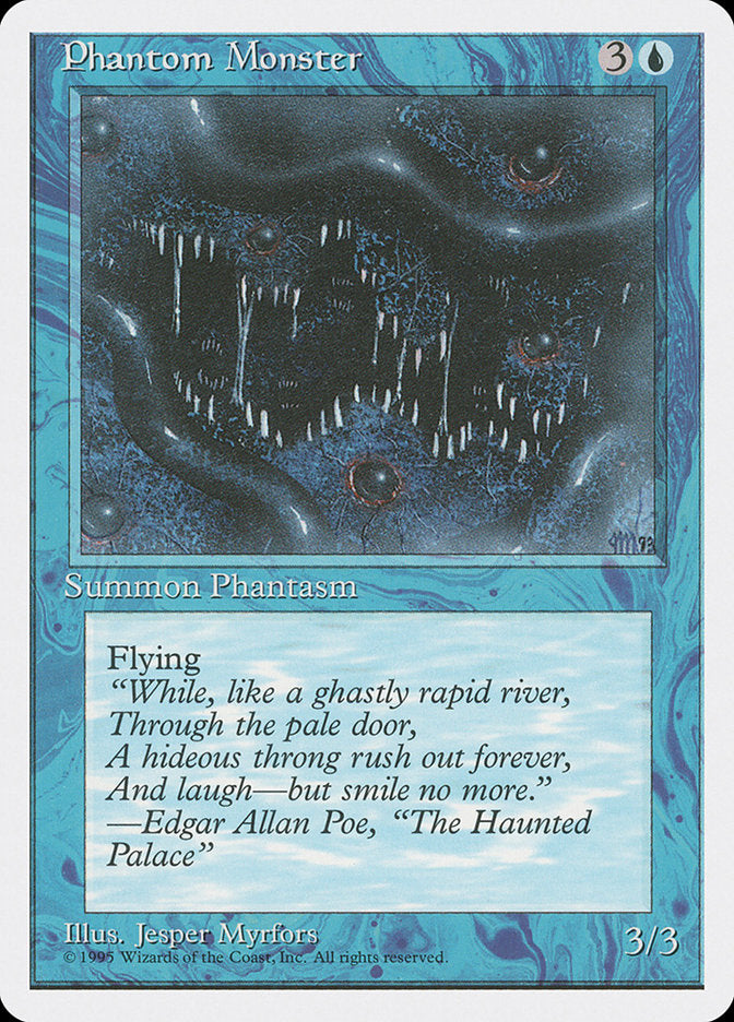 Phantom Monster [Fourth Edition] Magic: The Gathering