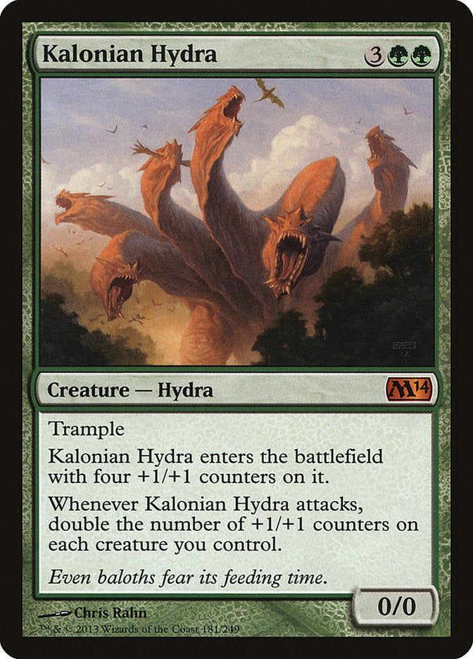 Kalonian Hydra [Magic 2014] Magic: The Gathering