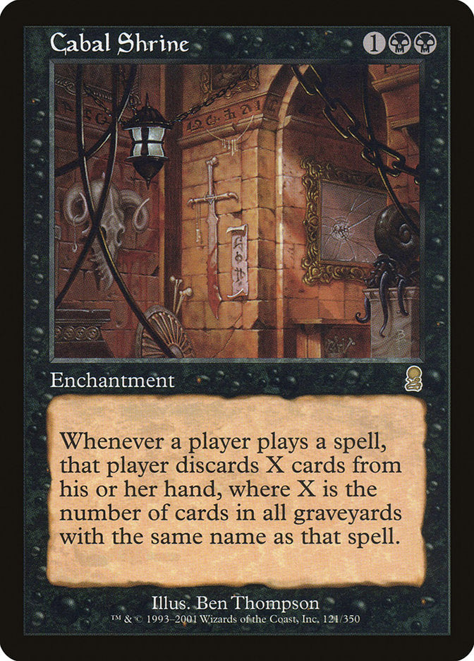 Cabal Shrine [Odyssey] Magic: The Gathering