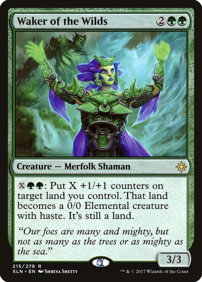 Waker of the Wilds [Ixalan] Magic: The Gathering