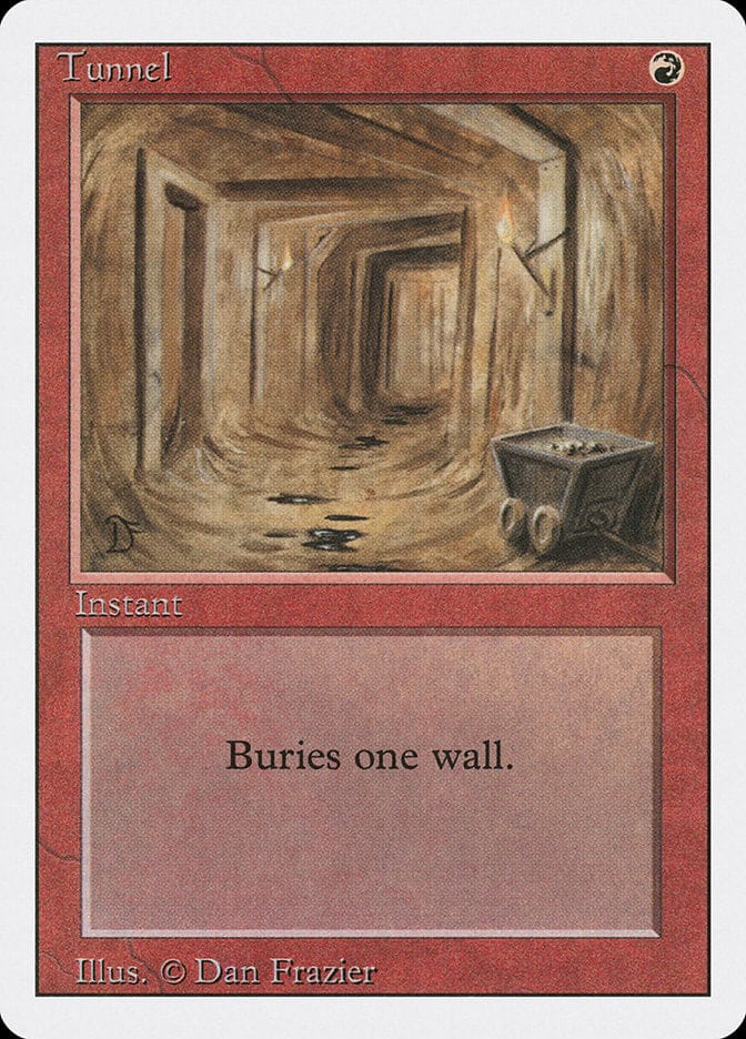 Tunnel [Revised Edition] Magic: The Gathering