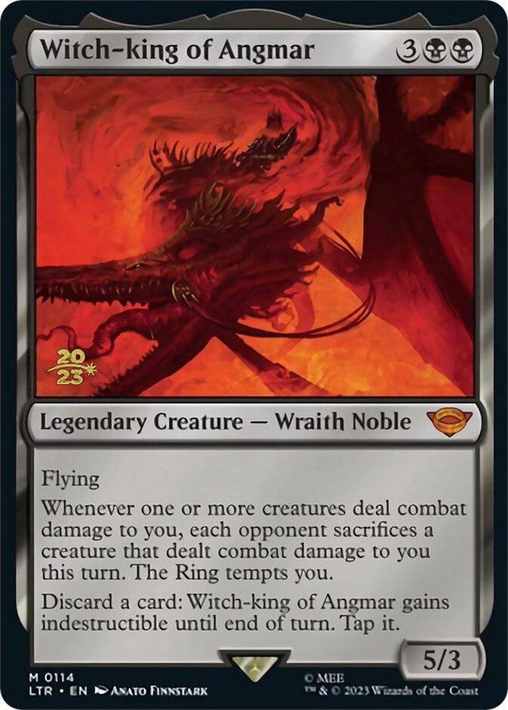 Witch-king of Angmar [The Lord of the Rings: Tales of Middle-Earth Prerelease Promos] Magic: The Gathering