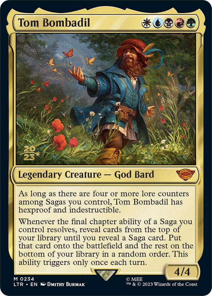Tom Bombadil [The Lord of the Rings: Tales of Middle-Earth Prerelease Promos] Magic: The Gathering