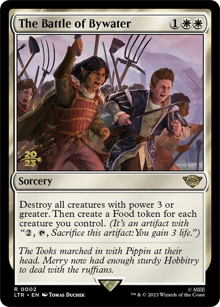 The Battle of Bywater [The Lord of the Rings: Tales of Middle-Earth Prerelease Promos] Magic: The Gathering