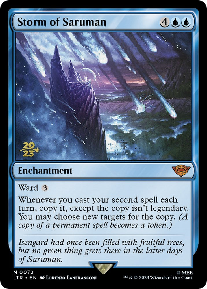 Storm of Saruman [The Lord of the Rings: Tales of Middle-Earth Prerelease Promos] Magic: The Gathering