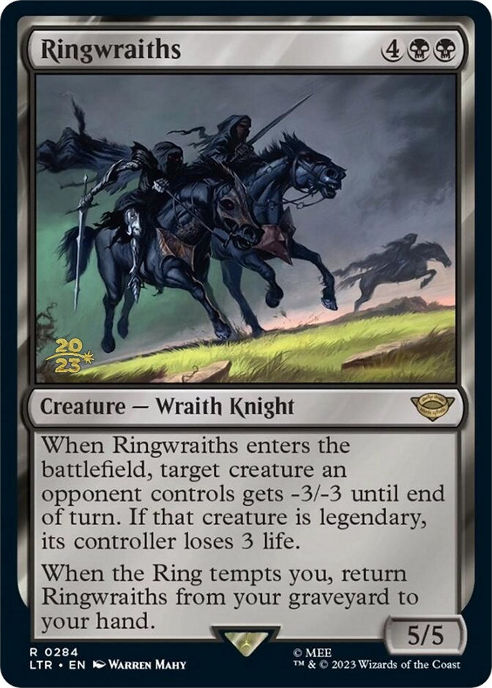 Ringwraiths [The Lord of the Rings: Tales of Middle-Earth Prerelease Promos] Magic: The Gathering