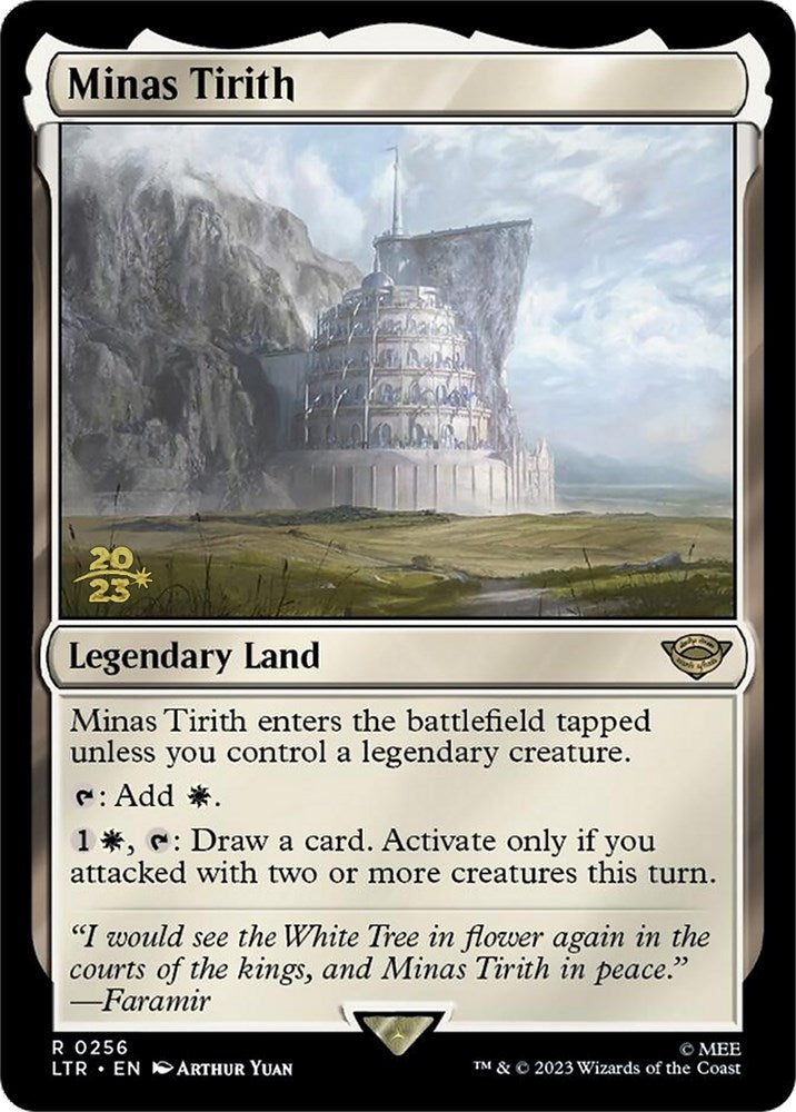 Minas Tirith [The Lord of the Rings: Tales of Middle-Earth Prerelease Promos] Magic: The Gathering
