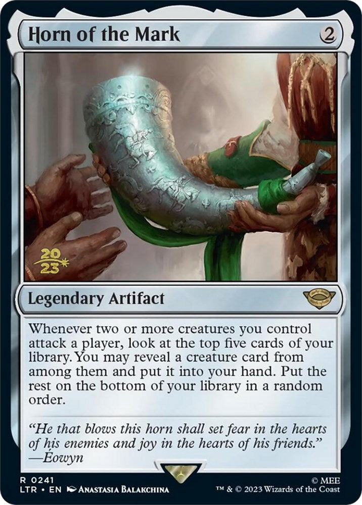 Horn of the Mark [The Lord of the Rings: Tales of Middle-Earth Prerelease Promos] Magic: The Gathering