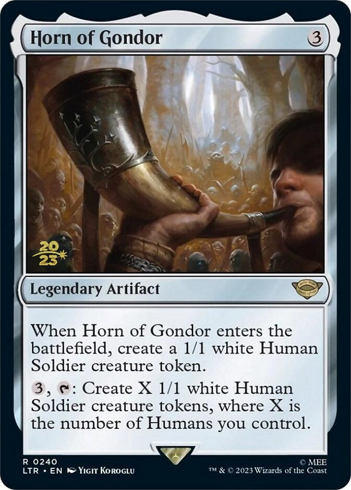 Horn of Gondor [The Lord of the Rings: Tales of Middle-Earth Prerelease Promos] Magic: The Gathering