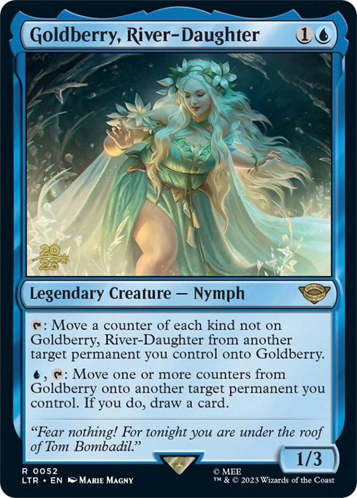 Goldberry, River-Daughter [The Lord of the Rings: Tales of Middle-Earth Prerelease Promos] Magic: The Gathering