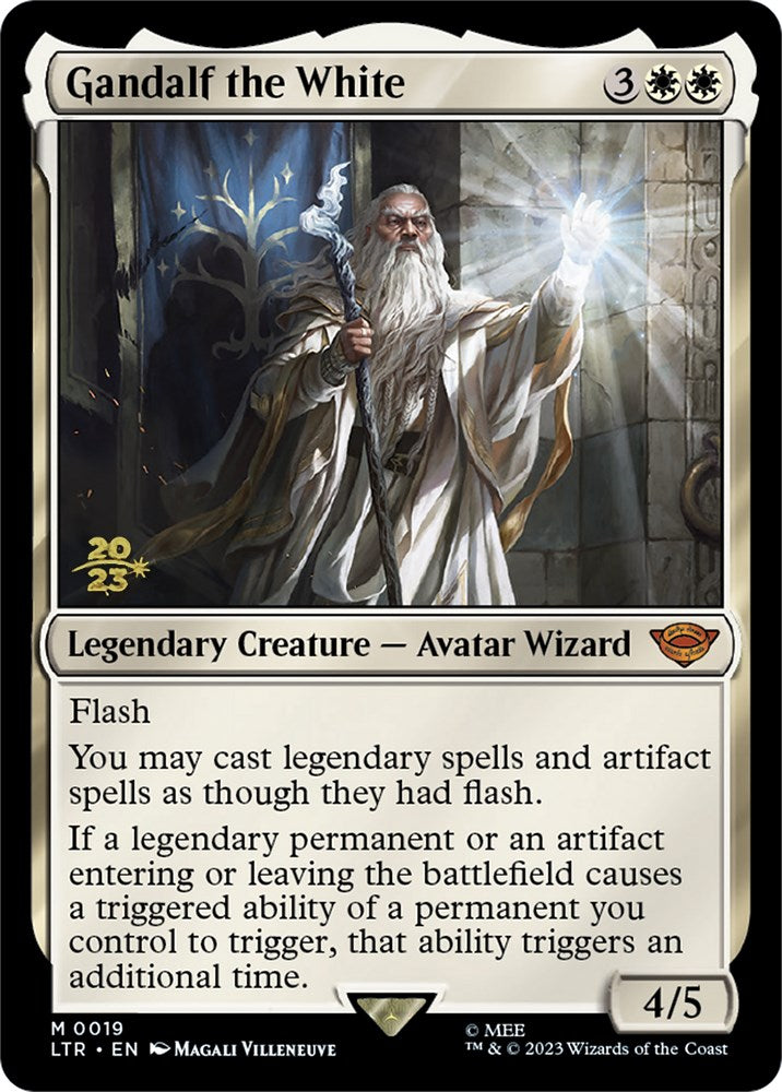 Gandalf the White [The Lord of the Rings: Tales of Middle-Earth Prerelease Promos] Magic: The Gathering