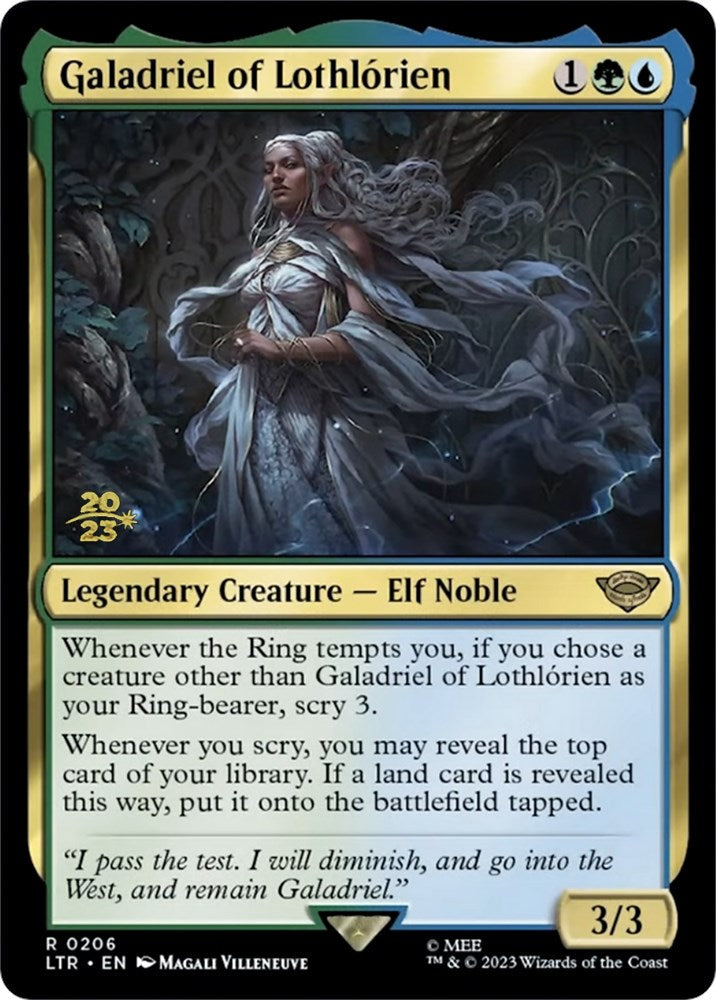 Galadriel of Lothlorien [The Lord of the Rings: Tales of Middle-Earth Prerelease Promos] Magic: The Gathering