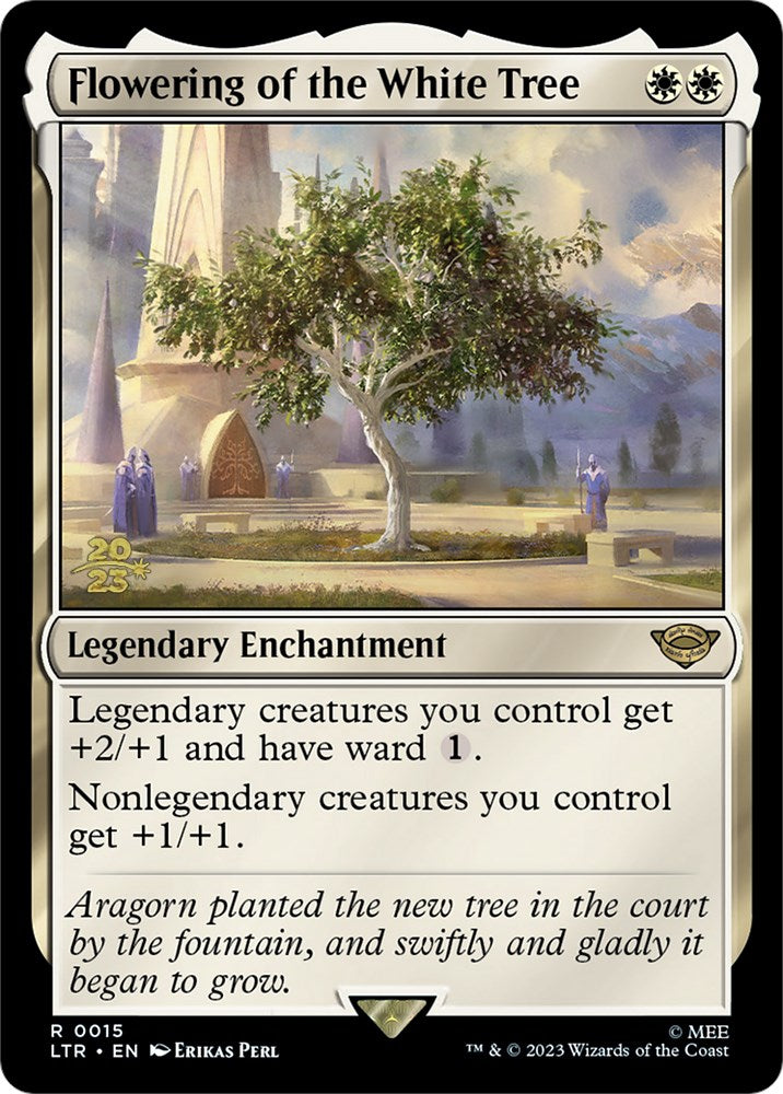 Flowering of the White Tree [The Lord of the Rings: Tales of Middle-Earth Prerelease Promos] Magic: The Gathering