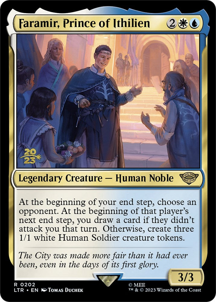 Faramir, Prince of Ithilien [The Lord of the Rings: Tales of Middle-Earth Prerelease Promos] Magic: The Gathering