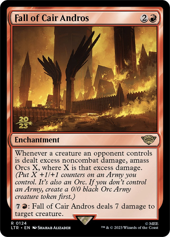 Fall of Cair Andros [The Lord of the Rings: Tales of Middle-Earth Prerelease Promos] Magic: The Gathering