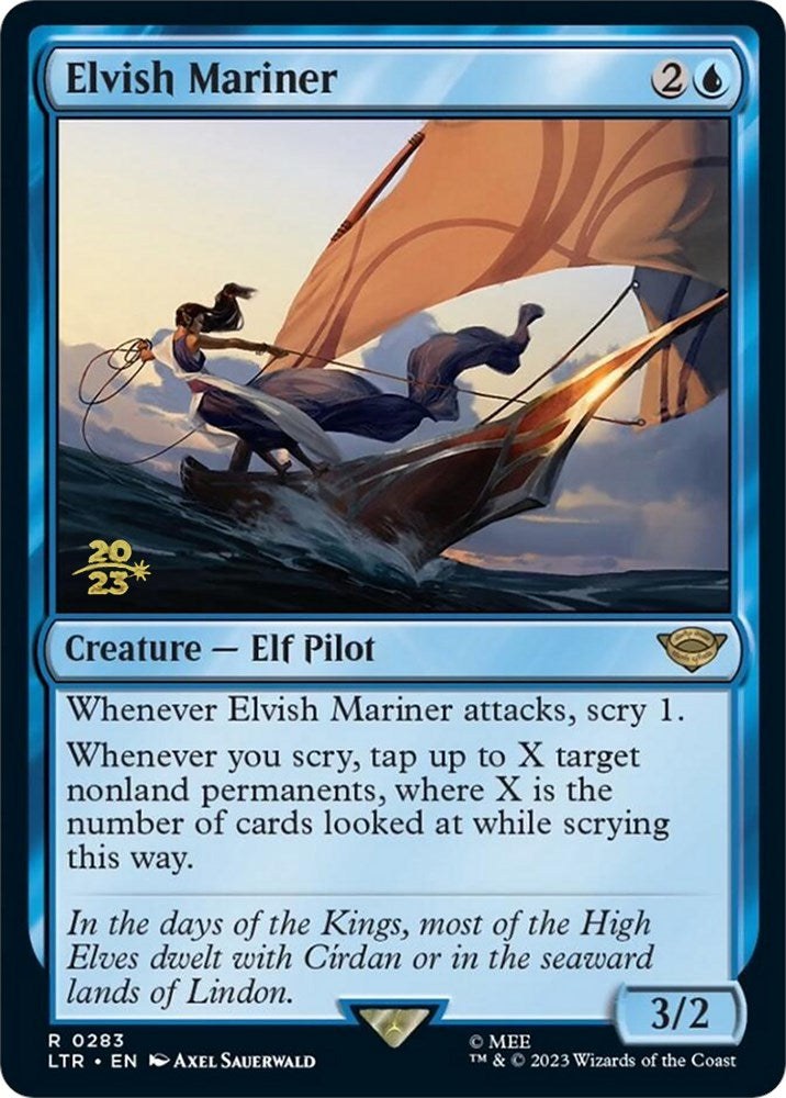 Elvish Mariner [The Lord of the Rings: Tales of Middle-Earth Prerelease Promos] Magic: The Gathering