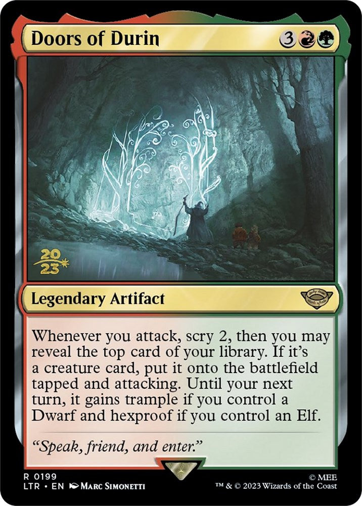 Doors of Durin [The Lord of the Rings: Tales of Middle-Earth Prerelease Promos] Magic: The Gathering