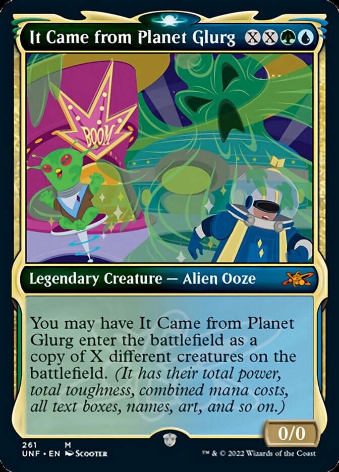 It Came from Planet Glurg (Showcase) [Unfinity] Magic: The Gathering