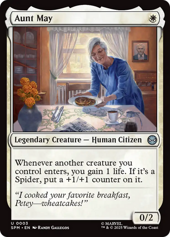 Aunt May [Marvel's Spider-Man] Magic: The Gathering
