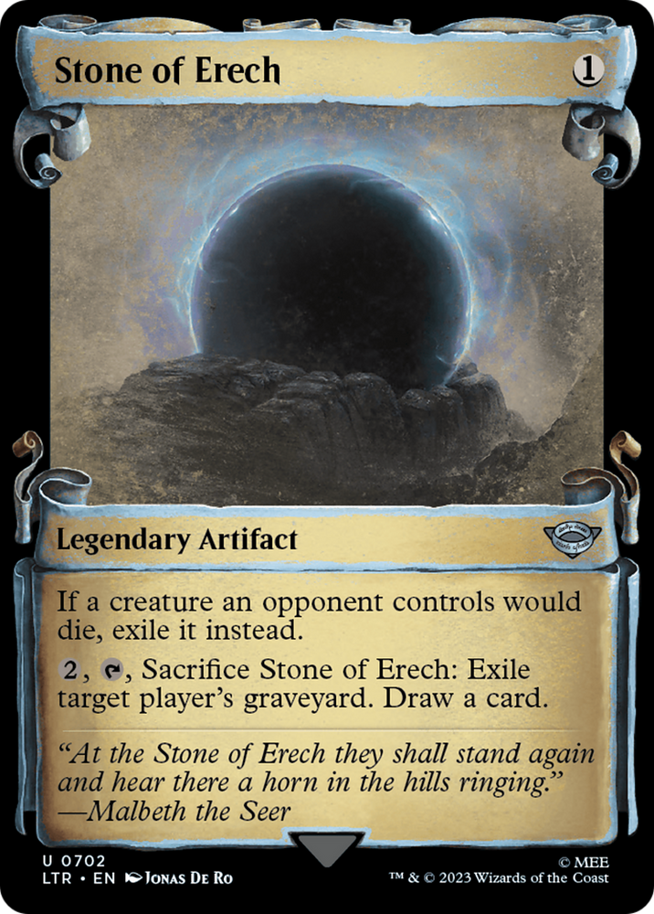 Stone of Erech [The Lord of the Rings: Tales of Middle-Earth Showcase Scrolls] Magic: The Gathering