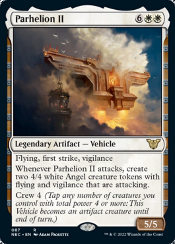 Parhelion II [Kamigawa: Neon Dynasty Commander] Magic: The Gathering