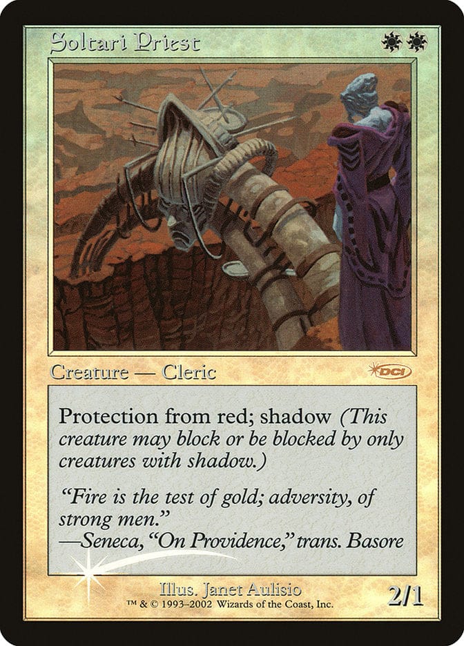 Soltari Priest [Friday Night Magic 2002] Magic: The Gathering